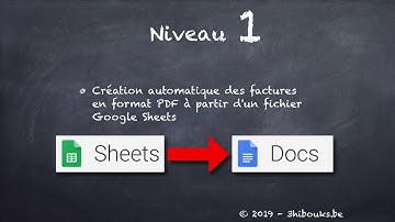 Facturation automatisée avec Google Apps Script et Google Sheets