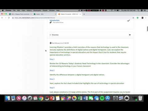 D2L Tutorial - Slippery Rock University