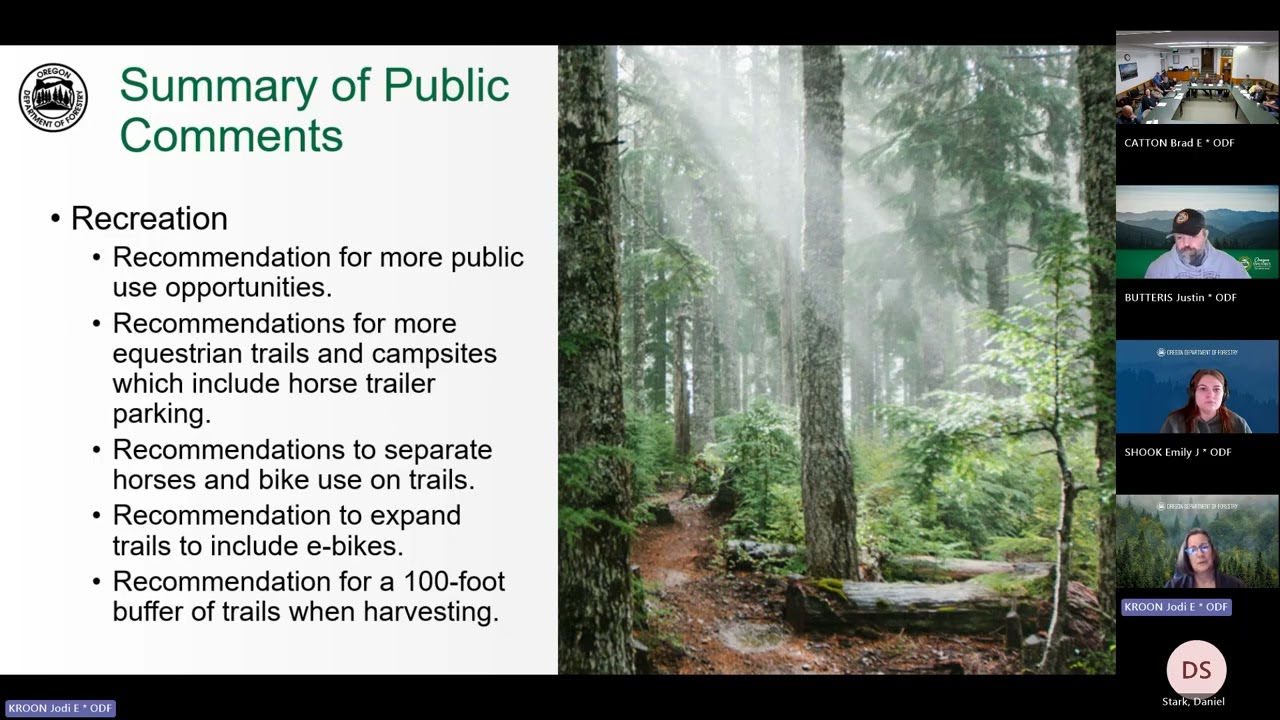 State Forests Advisory Committee Meeting May 16, 2025 - Part 1