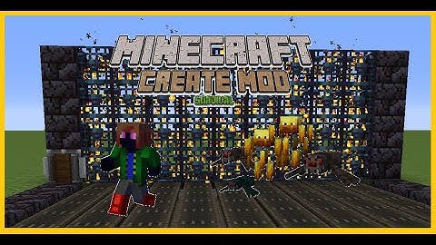 Minecraft Create Mod Survival ep 2 mega spawner farm