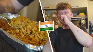 Irish Guy’s FIRST TIME Trying Indian Food!