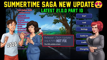 FINALLY😍 SUMMERTIME TECH UPDATE WIP 6705 RELEASE / SUMMERTIME SAGA NEW UPDATE 2026 APK IS HERE