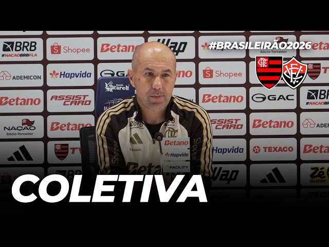 LEONARDO JARDIM | COLETIVA PÓS-JOGO | FLAMENGO 2 X 0 VITÓRIA | BRASILEIRÃO (09/08/26)