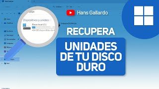 Cómo recuperar unidades de tu disco duro | SOLUCIÓN DEFINITIVA