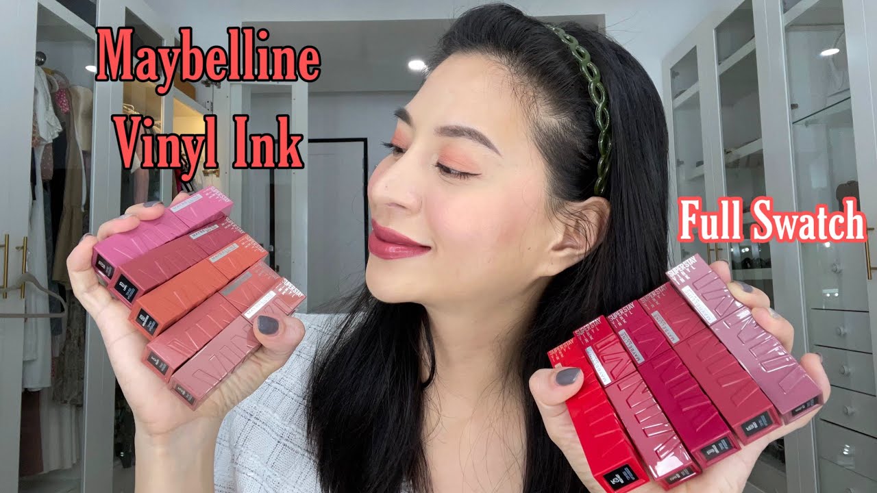 Maybelline Superstay Vinyl Ink Review