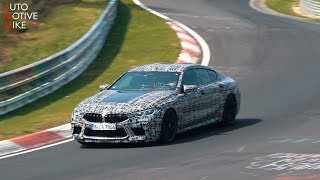 2020 BMW M8 GRAN COUPE SPIED TESTING AT THE NÜRBURGRING