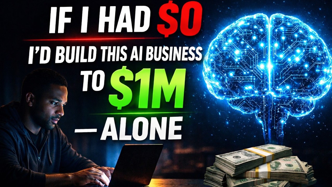 How I’d Build a 1-Person AI Business (0 to $1M+) #AIBusiness  #Solopreneur #AIEntrepreneur