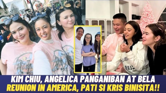 WATCH! Kim Chiu BINALIKAN si Kris Aquino sa AMERICA at ISINAMA si Bela  Padilla!! SUPER SAYA!!