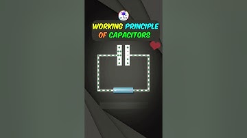 How Capacitors Works? Working Principle of Capacitors #capacitor #capacitors #capacitorworking