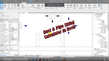Duct & Pipe Sizing Calculator In Revit