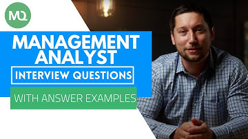 Management Analyst Interview Questions with Answer Examples