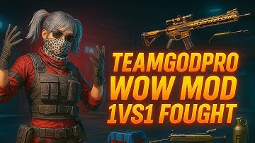 BGMI❤️ WoW Mod 1v1 Gun Game Fight..... @TeamGodPro #ytvideo #bgmi  #WoWMod #GamingVideo #bgmivideo