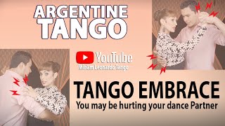 TANGO EMBRACE - You may be hurting your dance partner!  (Don't do this!) screenshot 2