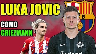 ¡jovic se marca un griezmann! | noticias fc barcelona