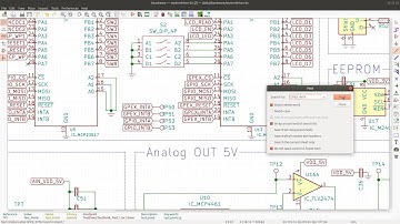 KiCad Schematic Design #59: finishing label review and running kicad drc