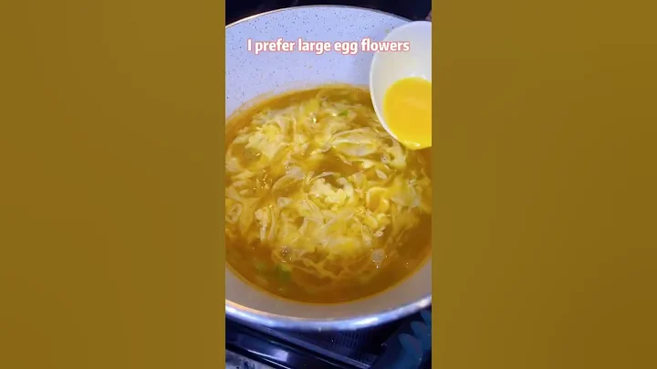 10 minute egg drop soup for anytime of the month~ 😌 - DayDayNews