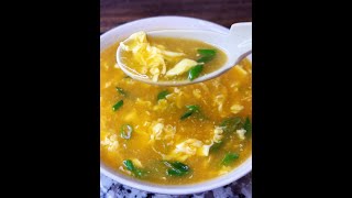 10 minute egg drop soup for anytime of the month~ ?