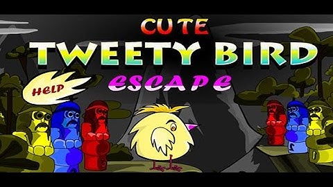 Cute Tweety Bird Escape (Walkthrough)
