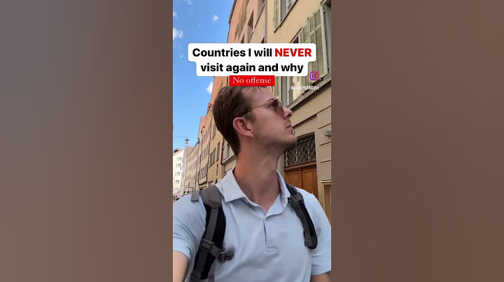 NIGDY WIĘCEJ NIE ODWIEDZĘ TYCH KRAJÓW 😡