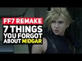 Final Fantasy 7 Remake: 7 Things You've Forgotten About Midgar