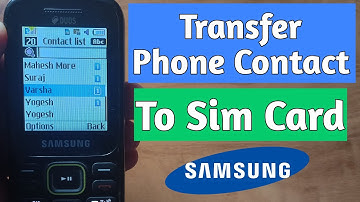 how to transfer Phone memory save contact to sim card samsung guru music 2