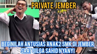 GILDCOUSTIC CONCERT IN JEMBER TODAY. GILGA SAHID'S CHARM CAPTURES THE CHILDREN OF ZAINUL HASAN VO...