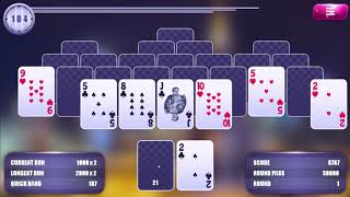 TRIPEAKS SOLITAIRE CHALLENGE (iPhone/Android) - The best social tripeaks solitaire experience screenshot 2