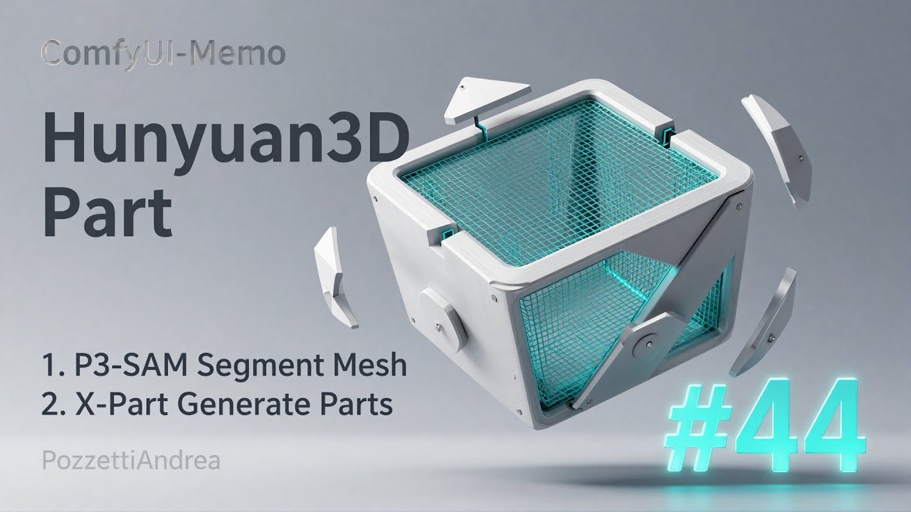 ComfyUI 44 - Hunyuan3D Part