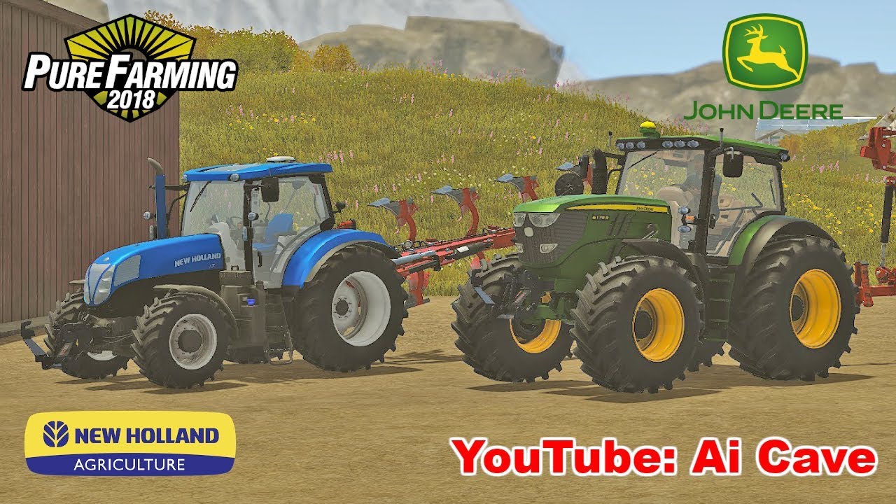 conocido emprender brecha How to install Pure Farming 2018 mods | PF 2018 - John Deere & New Holland  Tractors - YouTube