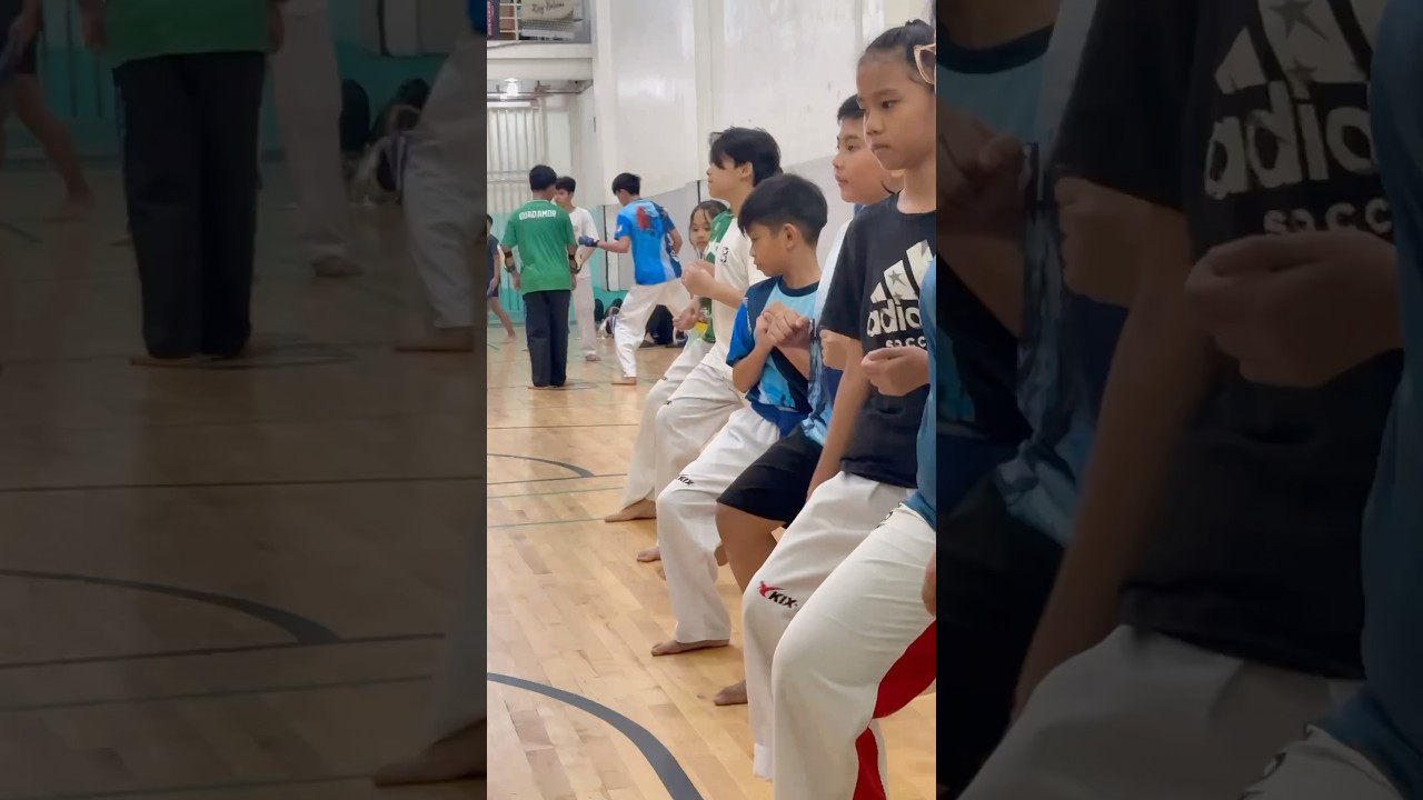 FORWARD STANCE TAEKWONDO TRAINING 