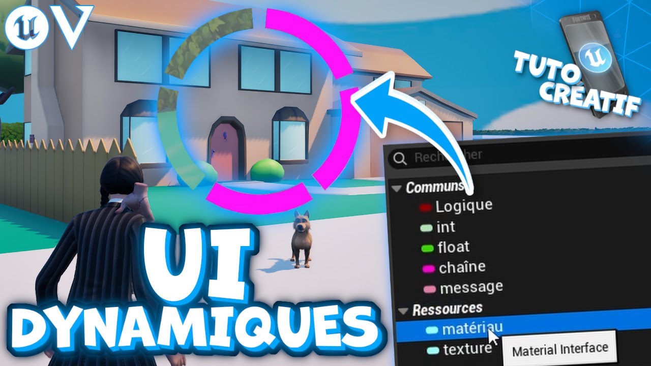CRÉER des UI DYNAMIQUES avec VERSE dans l'UEFN ! (Verse Fields) - Tuto ...