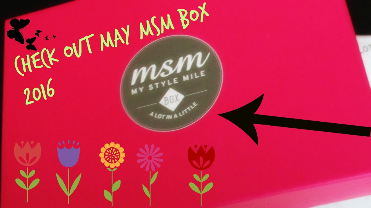 MSM MAY BOX 2016