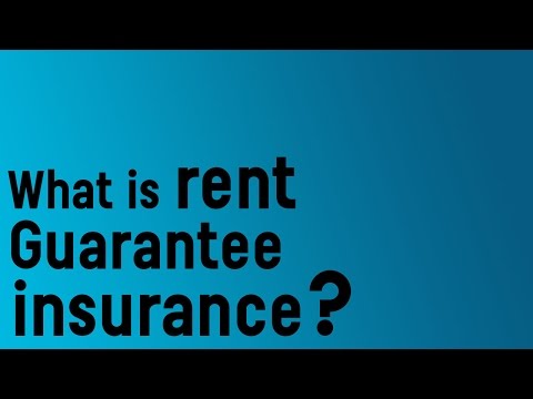 What is rent guarantee insurance?