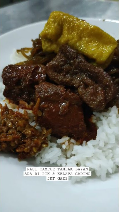 Nasi Campur Tambak Bayan di PIK | Surabayan must watch this! | KULINER PIK | #kuliner #PIK #makancuy