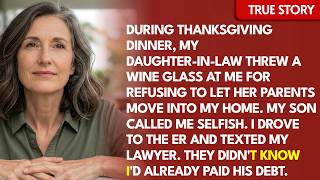 Details You're Being Selfish! My Son Said at Thanksgiving — Then His Wife Threw Wine at Me, So I Showed... Update