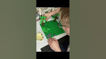 Lego D&D Forest Camp Battle Map  #lego #dnd #ttrpg #battlemap