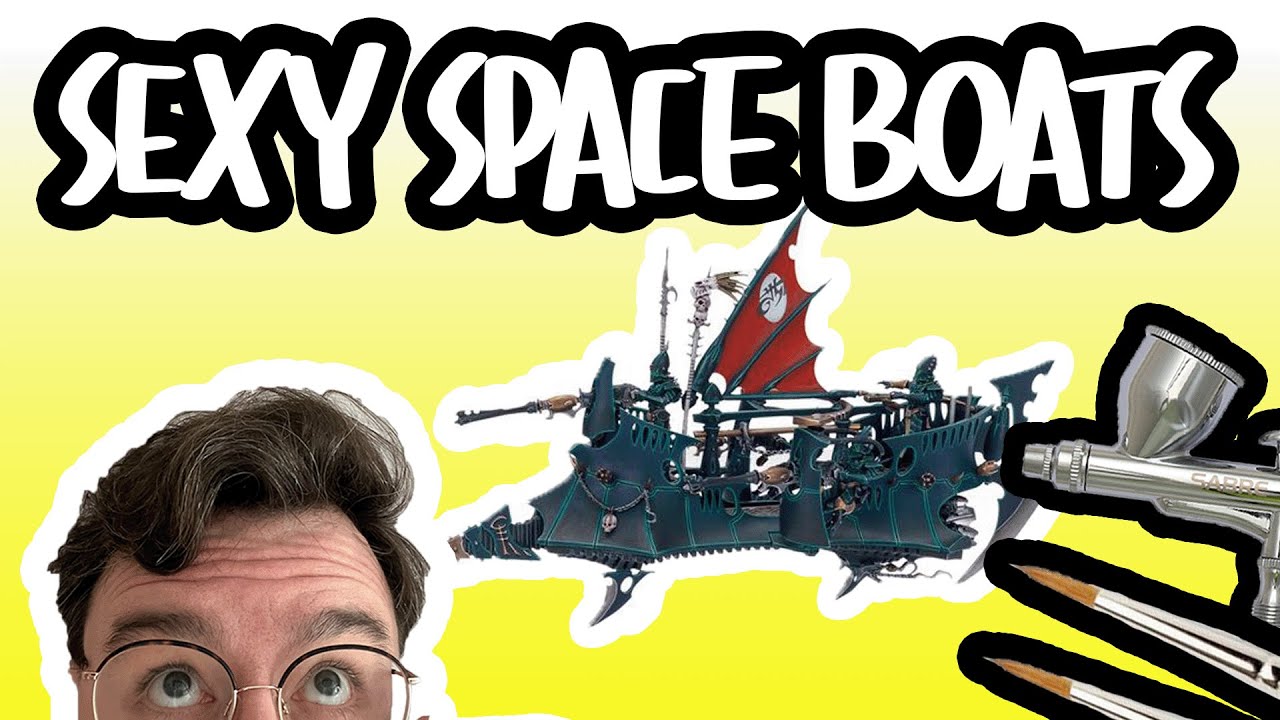 Раскрась на скорость рейдера и опустошителя Друкхари из Combat Patrol!