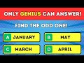 CAN YOU FIND THE ODD ONE OUT? 96% CANNOT! #challenge