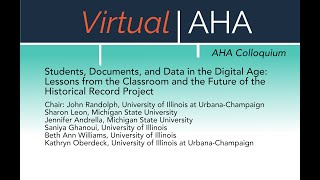 Students, Documents, and Data in the Digital Age