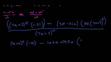 2u Maths - Advanced Mathematics - Question 6 - Practice Test #1 - Quotient Rule