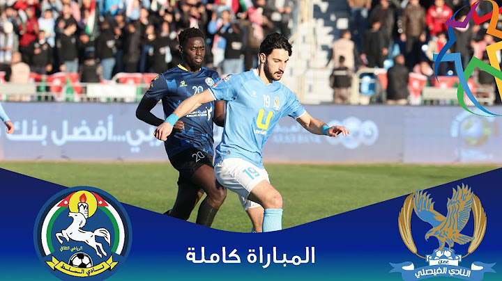 مباراة الفيصلي و السلط | الدوري الأردني للمحترفين - سي أف أي | 2024-2025