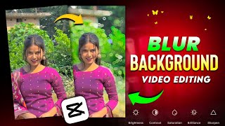How to Blur Background of Video with Capcut | Background Blur Video Editing in Capcut screenshot 5