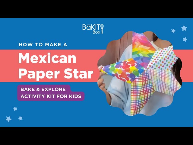 How to Make a Mexican Paper Star | Churro Bake & Explore Craft Activity - YouTube 15-magnificent-mexico-crafts-for-kids