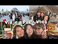 Una peruana, japonesa y china de viaje en Pekín