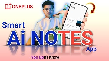 Ai Notes App OnePlus Nord 😱 New Hidden features OnePlus Ai Note App 🔥