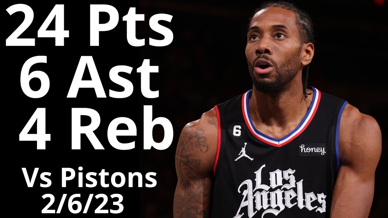 Kawhi Leonard 24 Pts 6 Ast 4 Reb vs Nets Highlights