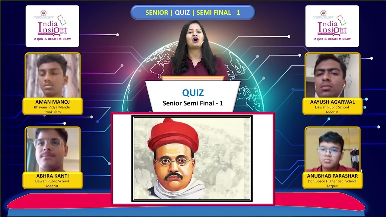 Senior Quiz | Semi Final 1 | India Insight 23-24