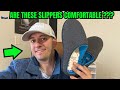 🥿 Are These The BEST Slippers on Amazon? Men's Durable Indoor & Outdoor Memory Foam House Slippers
