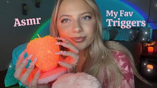 Asmr My Top Favorite Triggers for Sleep 😴 fall asleep fast to this tingly trigger assortment