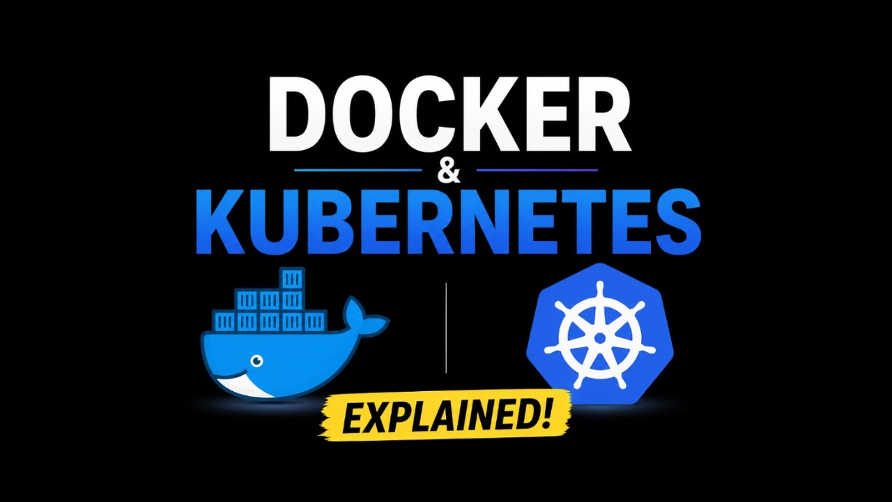 Docker & Kubernetes Explained Simply | How Modern Apps Run - YouTube